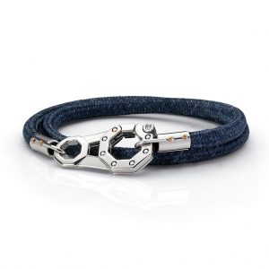 Blue rope bracelet with diamonds Baraka jewellery Pfaeffikon SZ