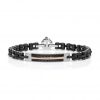 carbon fiber and rose gold bracelet Baraka Jewellery Safijen Fashion