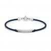 Blue bracelet with diamonds collection Barakà by Pininfarina Safijen boutique